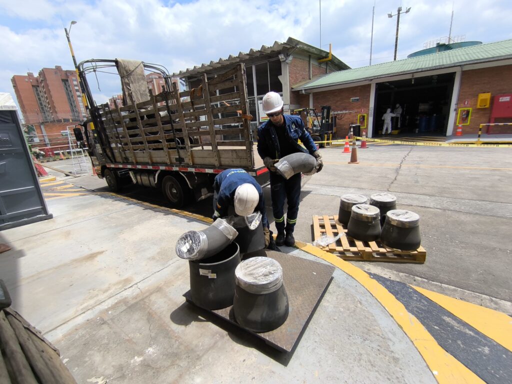 Compra de chatarra industrial para el sector petrolero